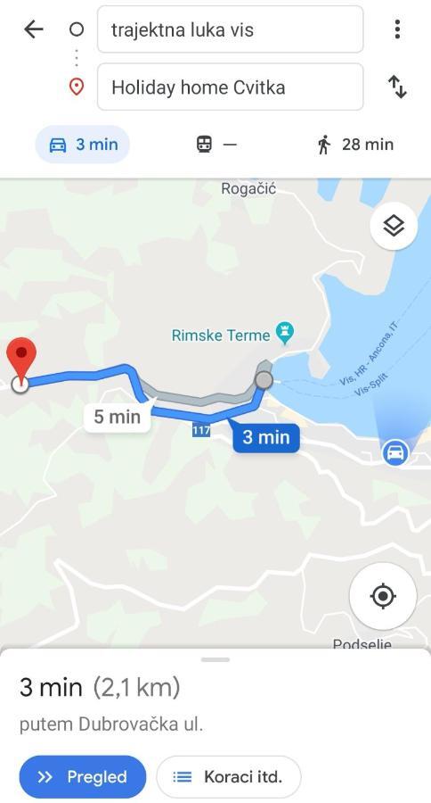 Holiday Home Cvitka Віс Екстер'єр фото
